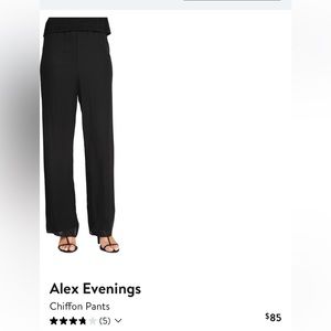 Evening Chiffon Pants